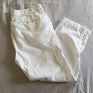 J.Crew Ankle Chinos | Sz 8P | White